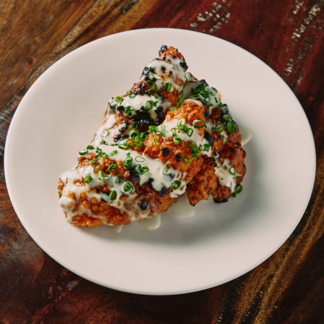 Chicken Tenders & Buffalo Sauce