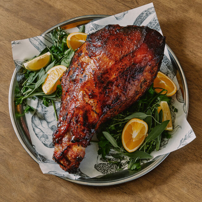 Christmas Smoked Gammon Ham