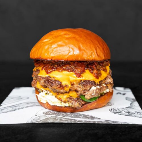 Chef's Burger of The Month - The Smoky Jalapeño Popper SmashBurger